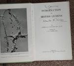 Introduction to British Lichens Introduction to British Lichens