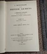 A Monograph of the British Lichens A Monograph of the British Lichens